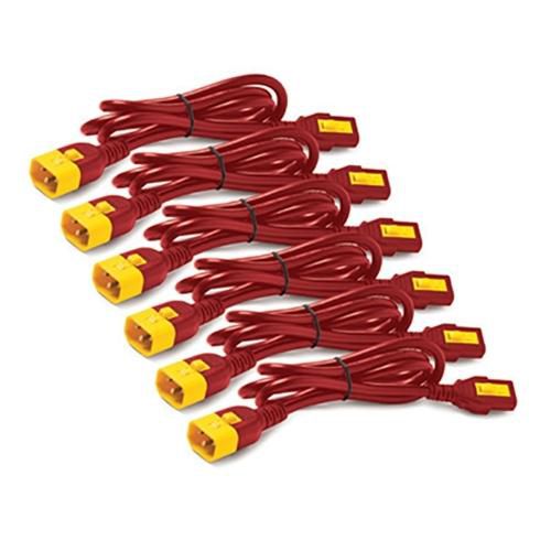 Power Cable Red 0.61 M C13 