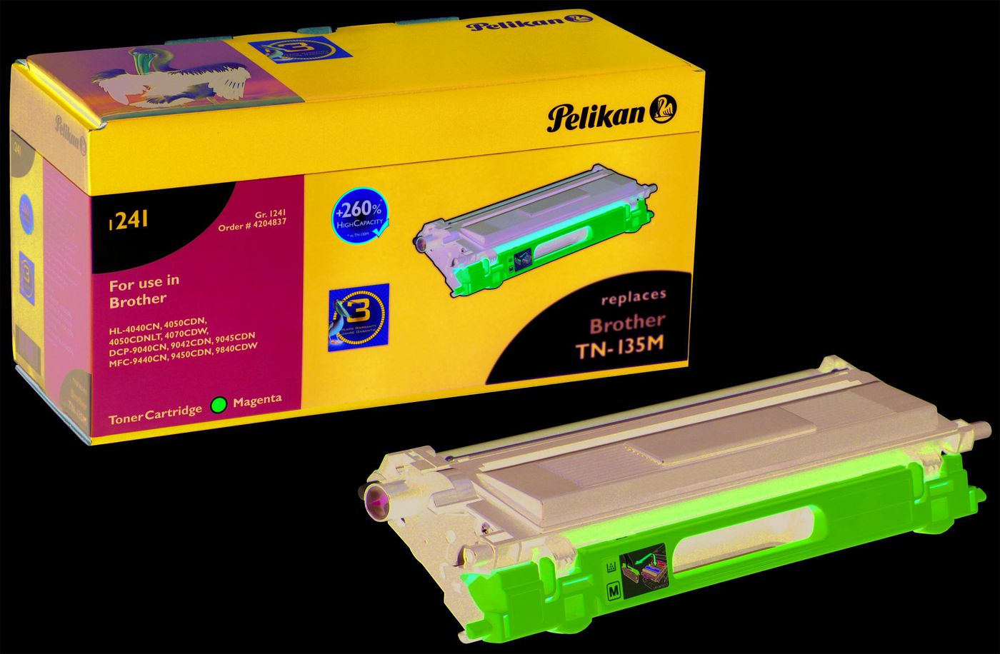 Tn-135 Toner Cartridge Magenta