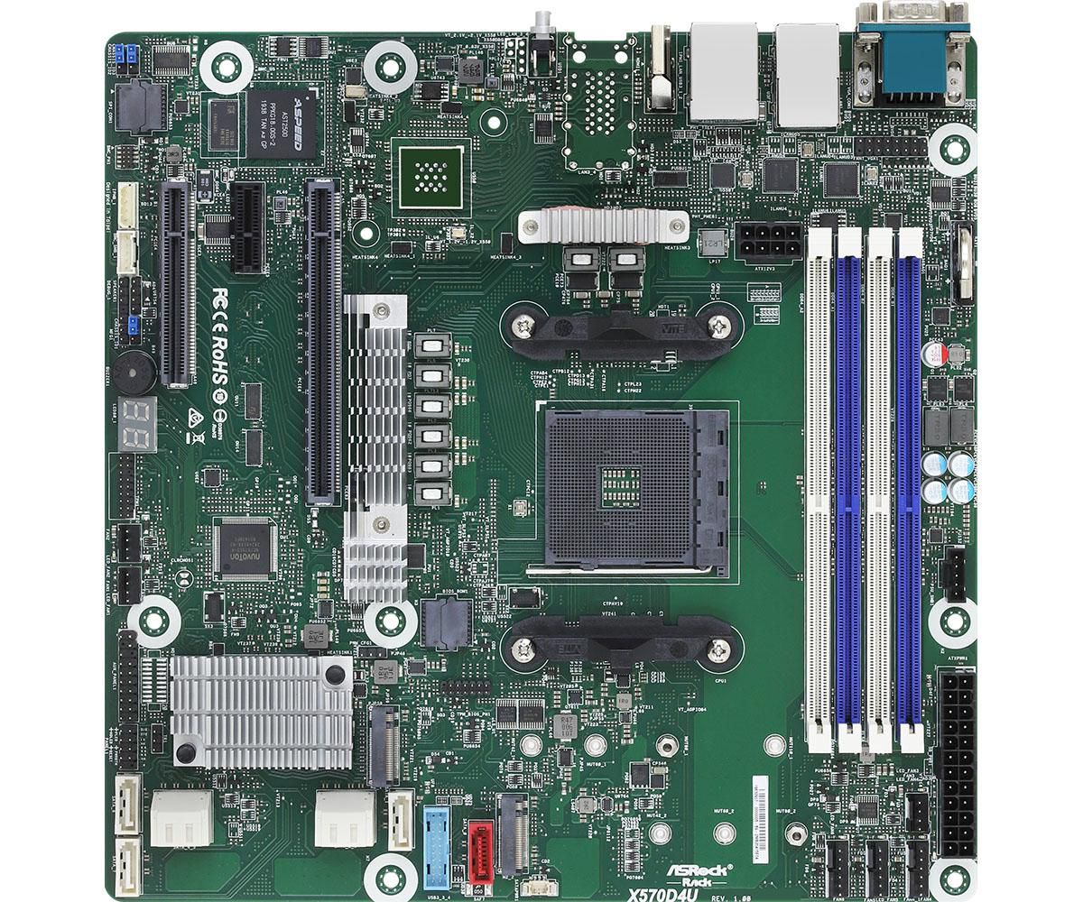 Motherboard Amd X570 Pga 1331 