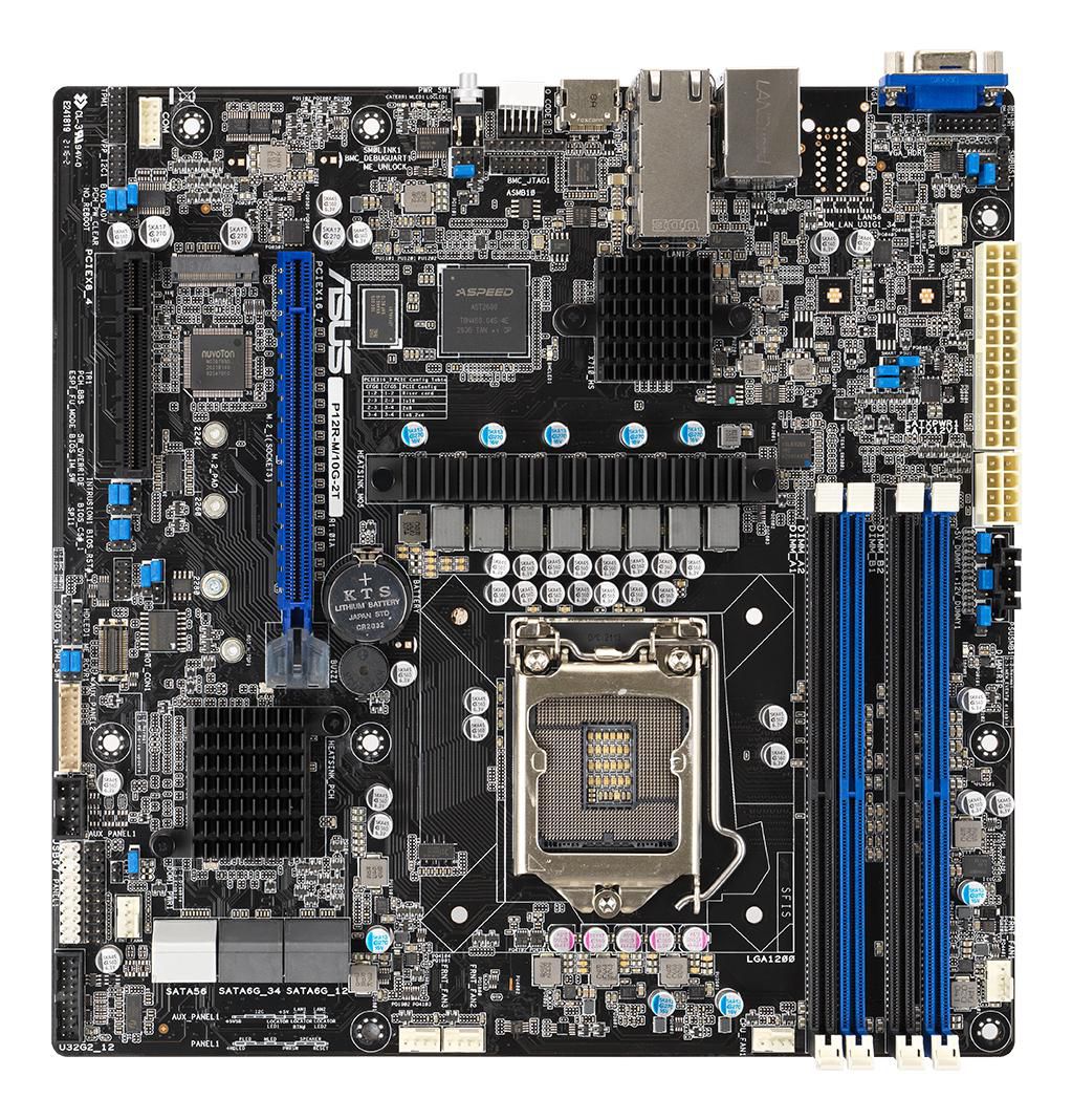 P12R-M/10G-2T Intel C252 Lga