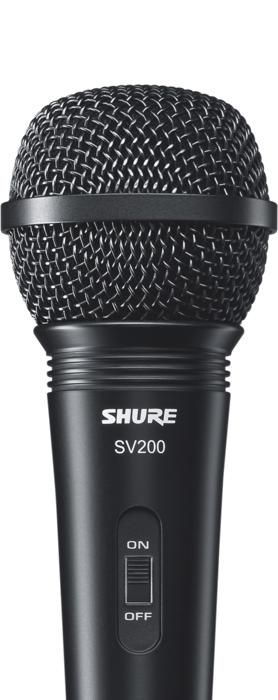 Microphone Black Karaoke