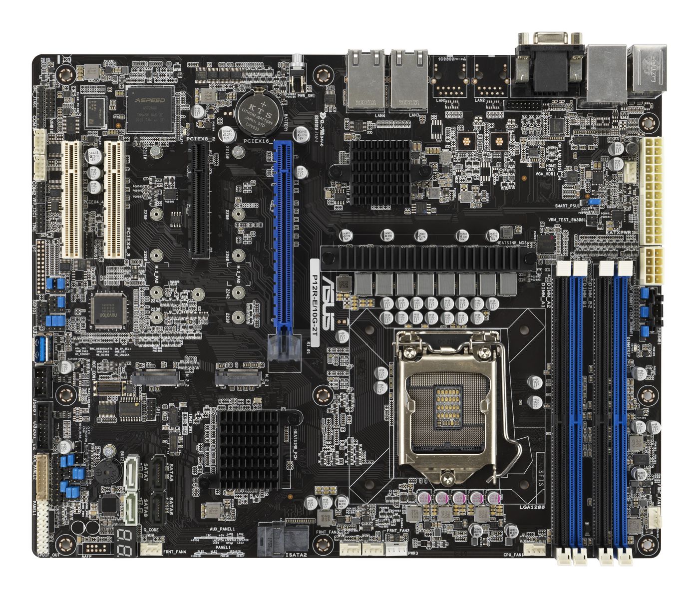 P12R-E/10G-2T/Asmb10 Lga 1200