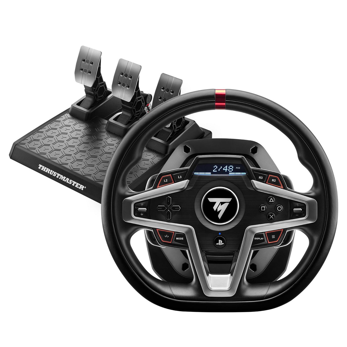 T248 Black Steering Wheel + 