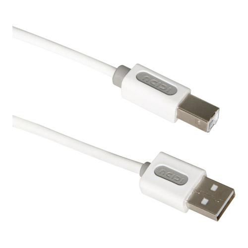 Usb 2.0 A-B Cable 1M White 