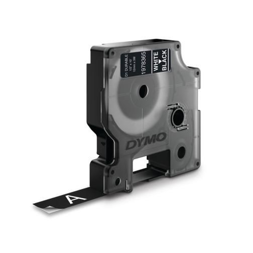 D1 Durable - White On Black - 