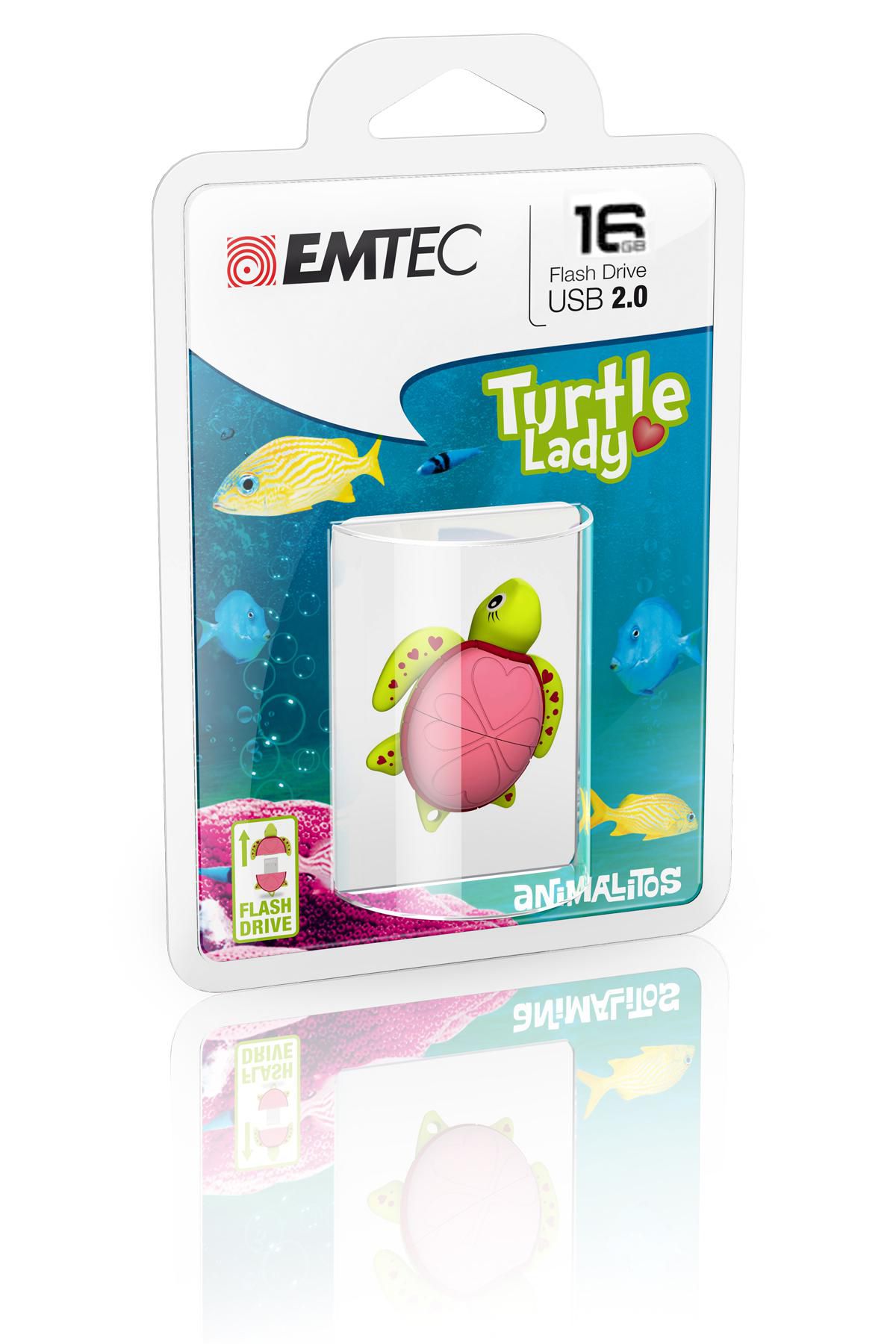 Turtle Lady Usb Flash Drive 