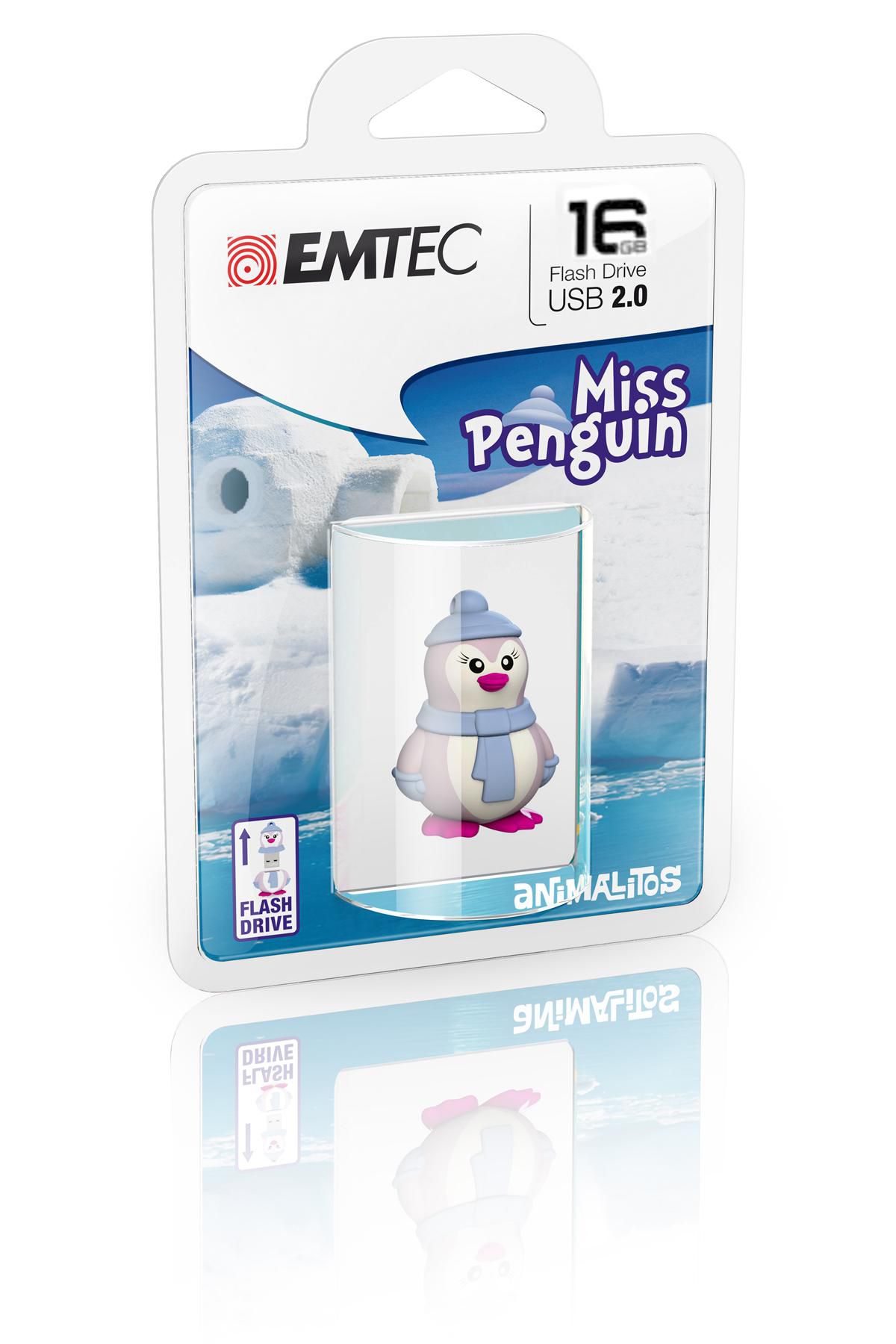 Miss Penguin Usb Flash Drive 