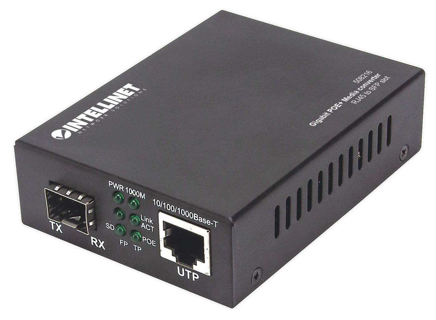 Gigabit Poe+ Media Converter,