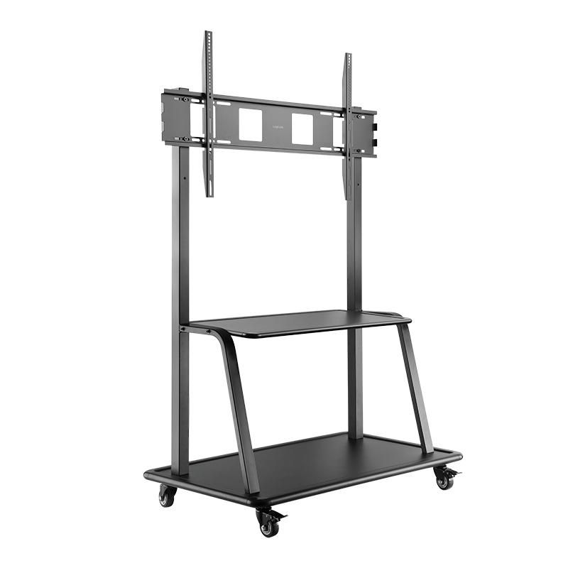 Display cart, 60"-105", black