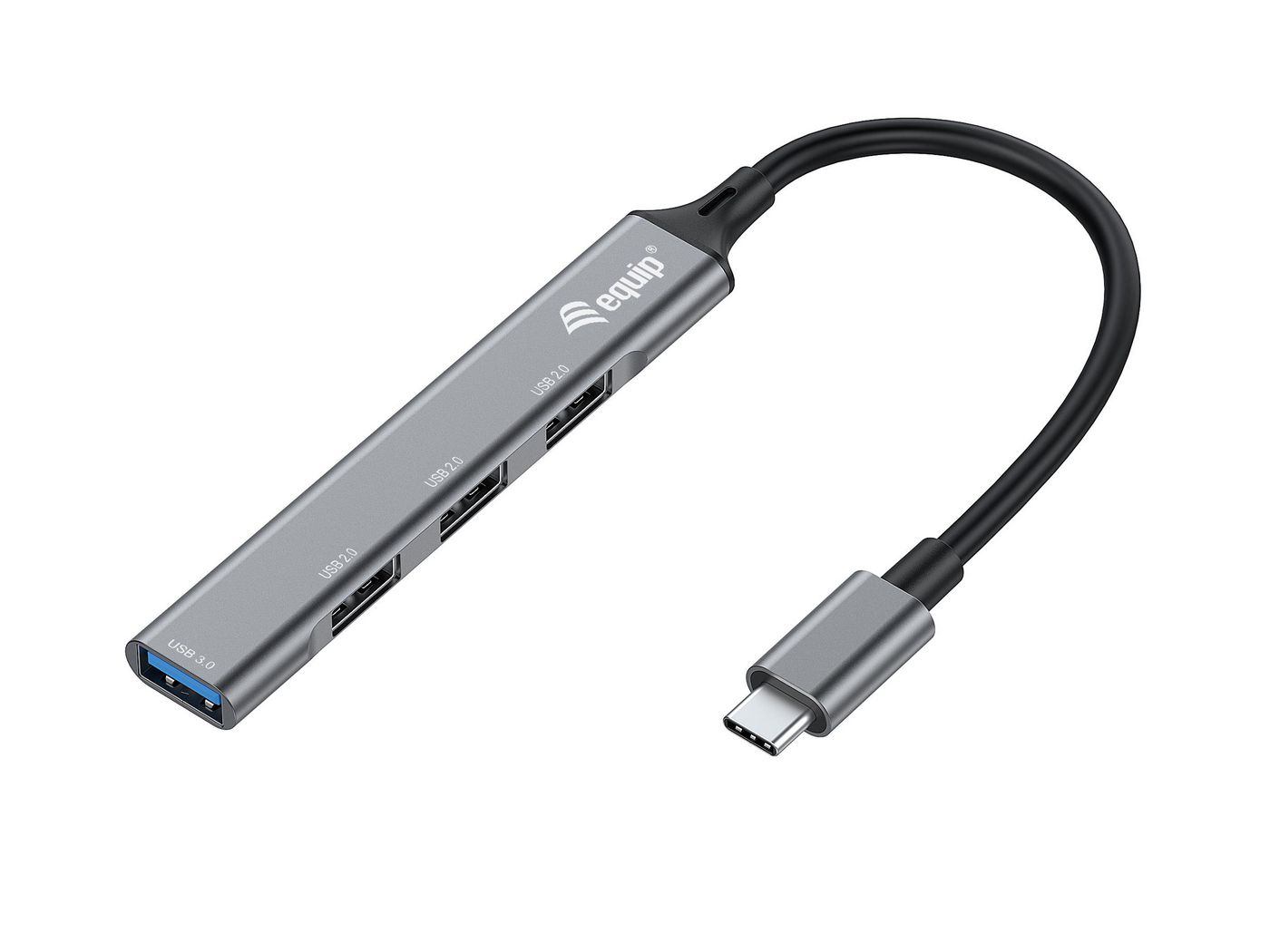 4-портовий USB 3.0/2.0 хаб, USB-C