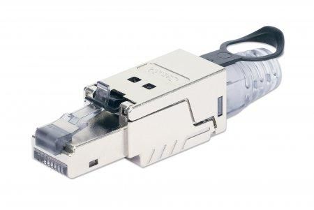 Cat6A 10G Shielded Toolless 