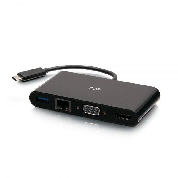 Usb-C To Hdmi, Vga, Usb-A, 