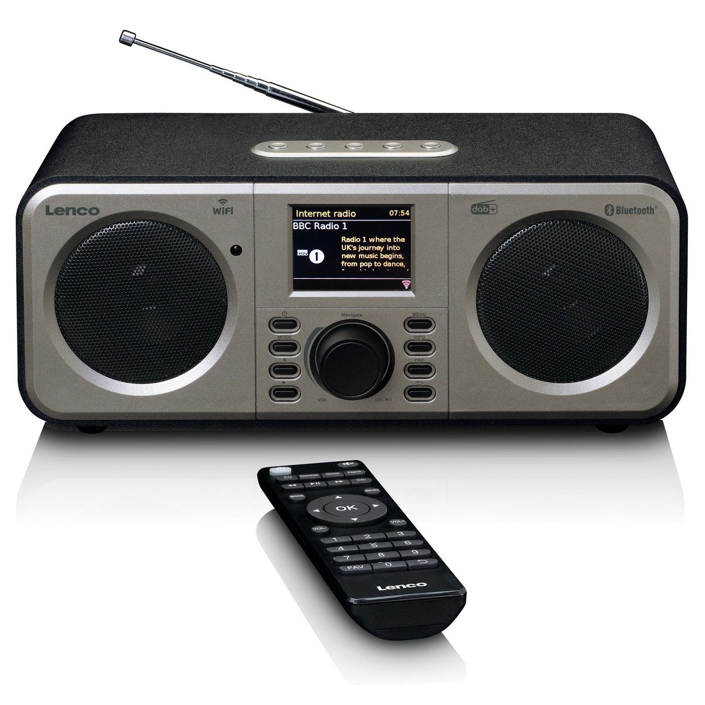 Radio Internet Black, Silver