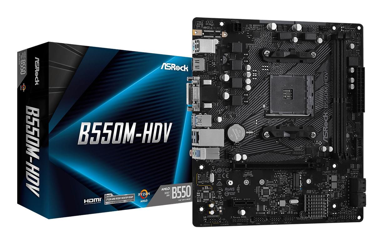 Amd B550 Socket Am4 Micro Atx