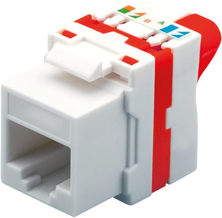 CAT5E UTP TOOLLESS KEYSTONE 