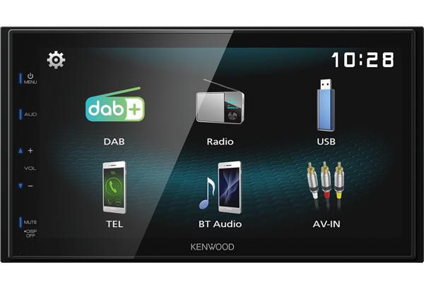 Car Media Receiver Black 84 W 