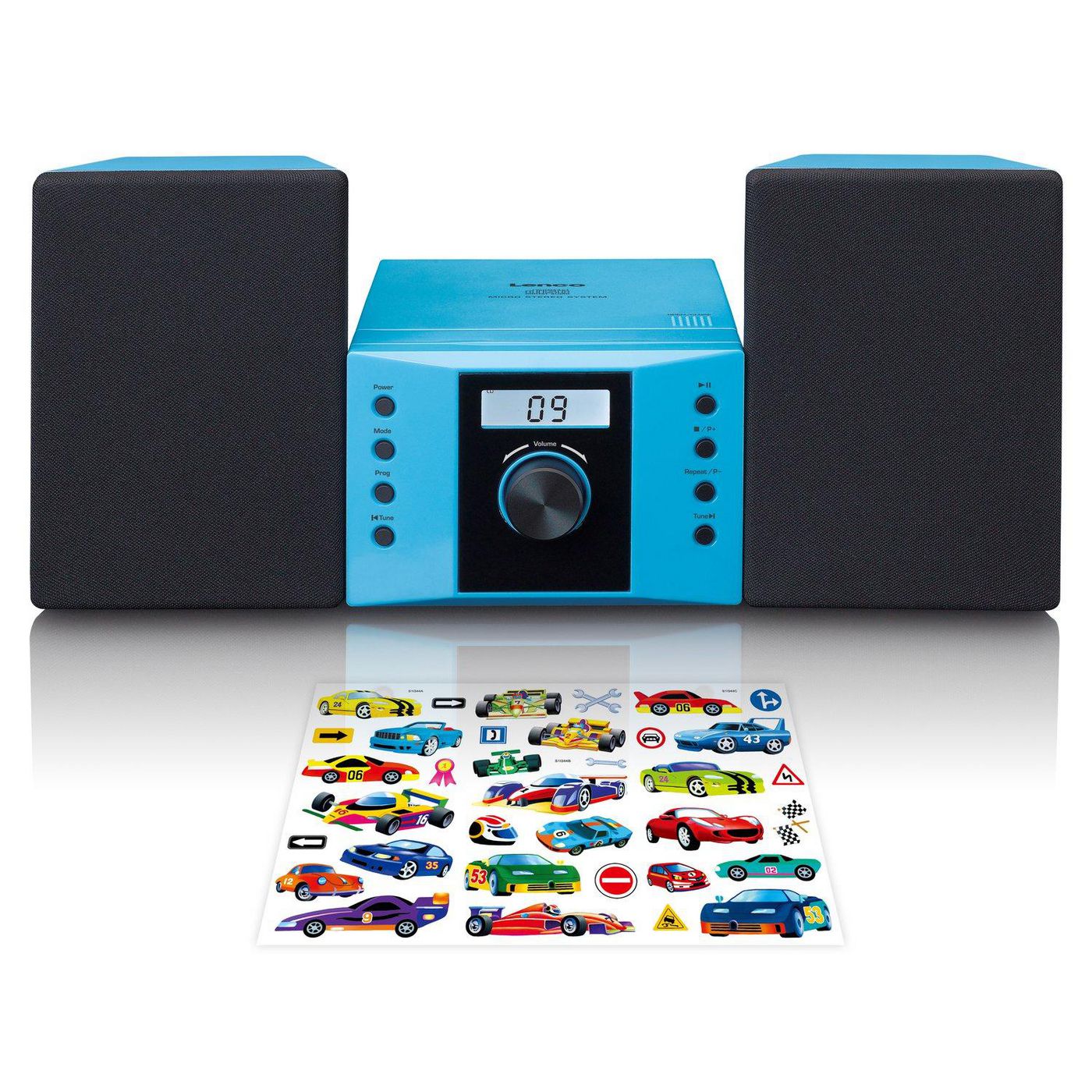 Mc-013Bu Portable Stereo 