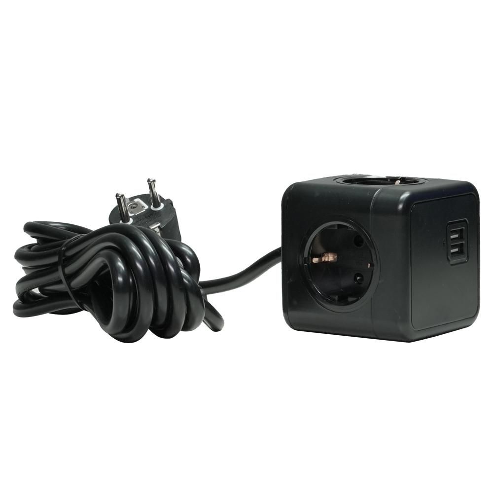 Power Cube Duo USB & Power, 3м