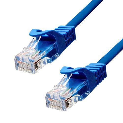 Ethernet-кабель CAT5e U/UTP CU PVC синій 15 м