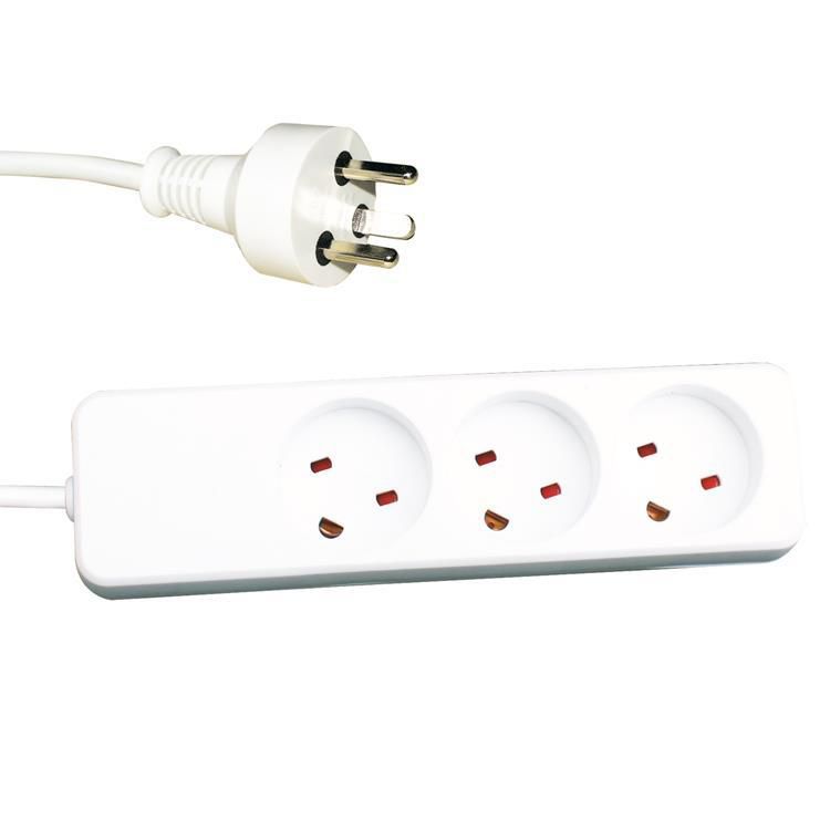 Plast Power Strip 3-way K-IT 