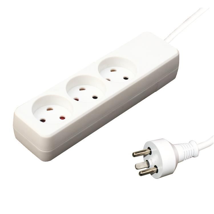 Plast Power Strip 3-way K 