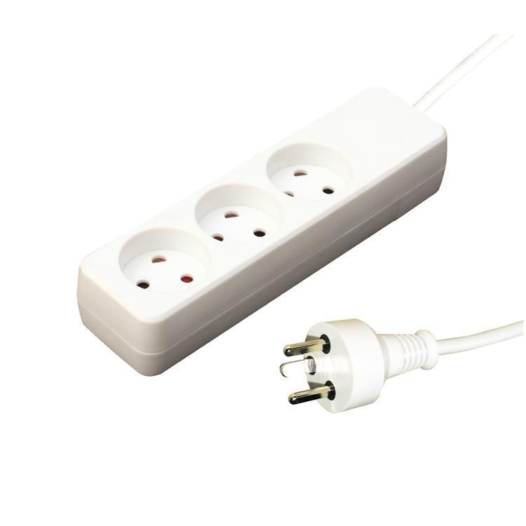 Plast Power Strip 3-way K 