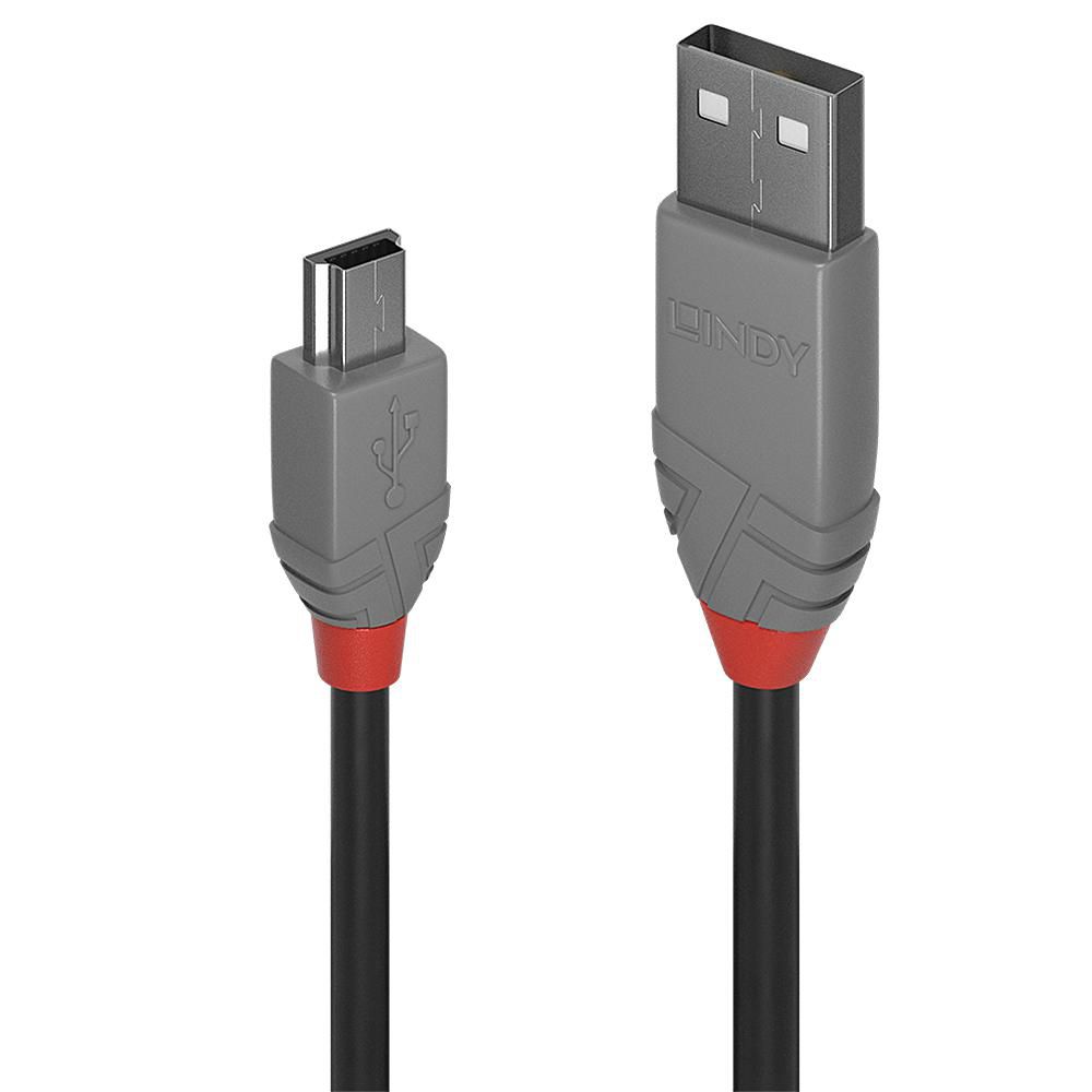 Кабель Usb 2.0 Type A до Mini-B 5M