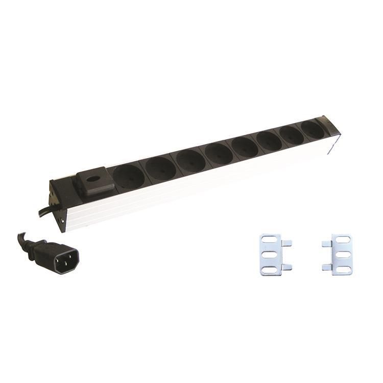 19" Aluminium Pdu 8-Way K 