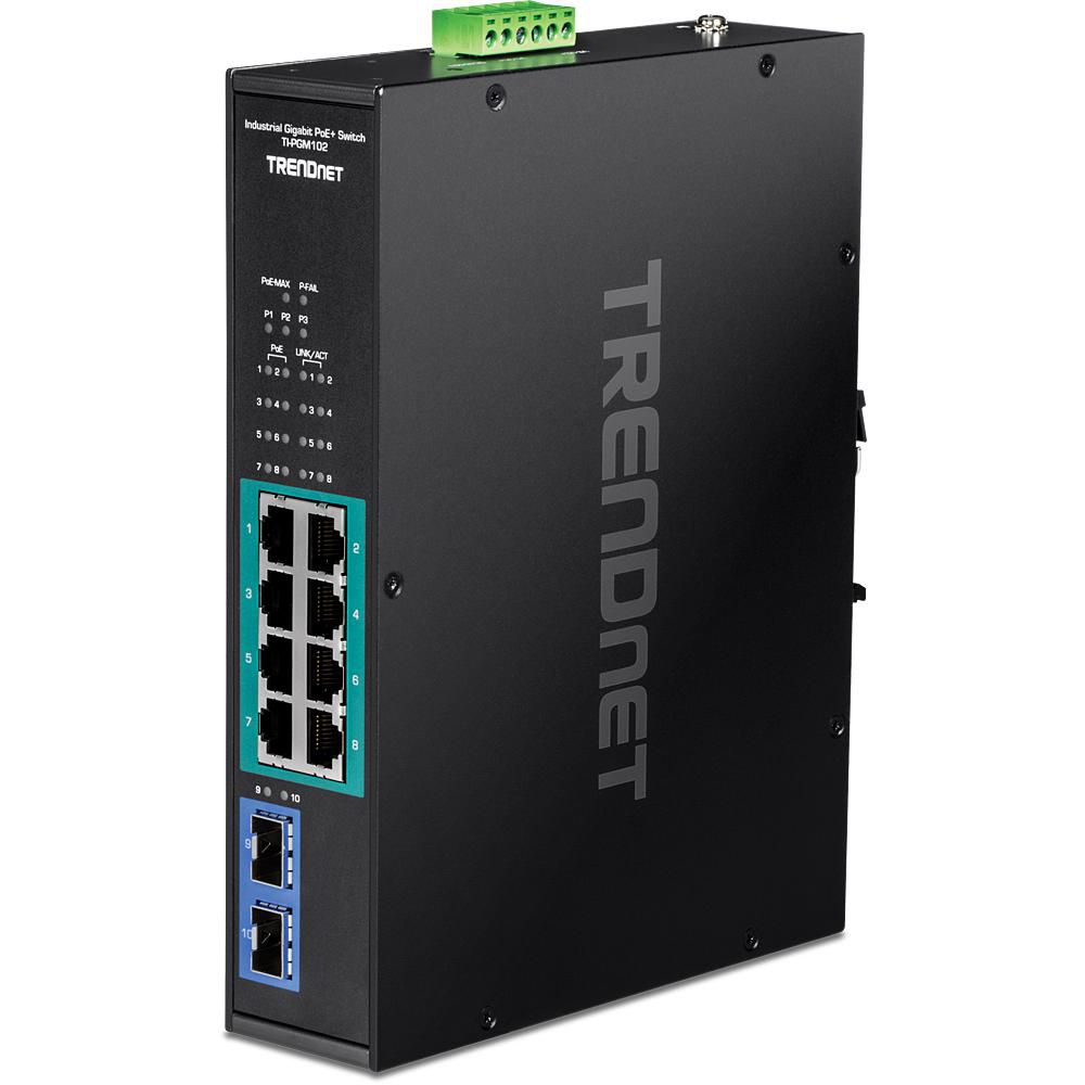 10-port Industrial Gigabit 