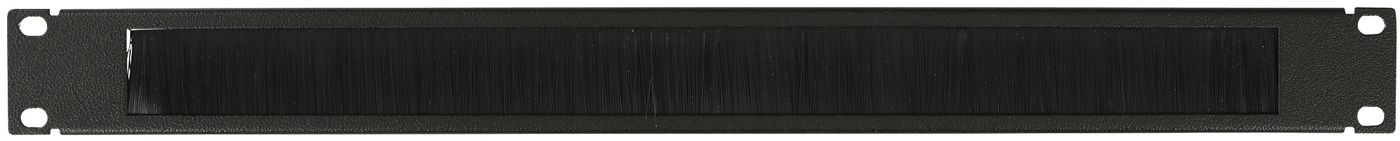 1U 19" Jednoduchý, kartáčovaný