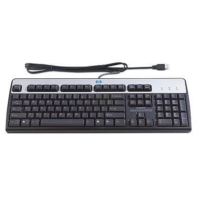 HP Keyboard USB Jack Black Hungarian