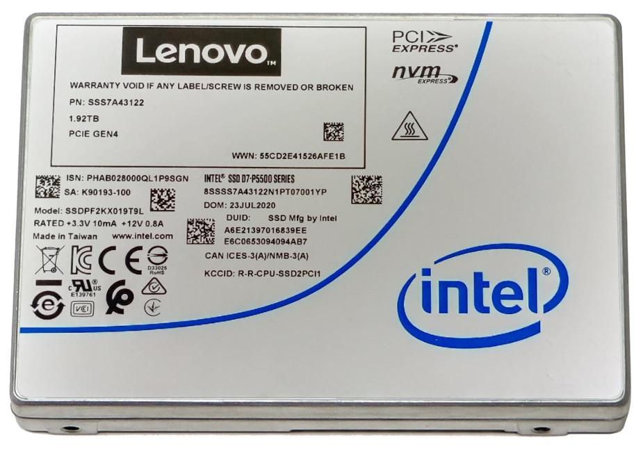 1.92TB U.2 NVMe PCIe 4.0 Hot 
