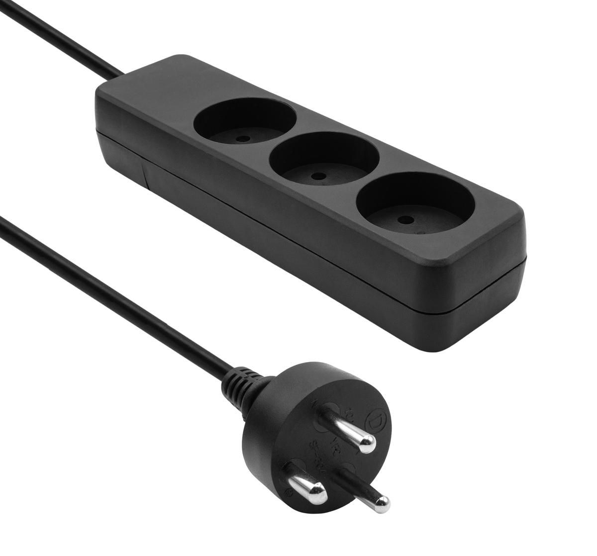 Danish Power Strip 3-way 7M 