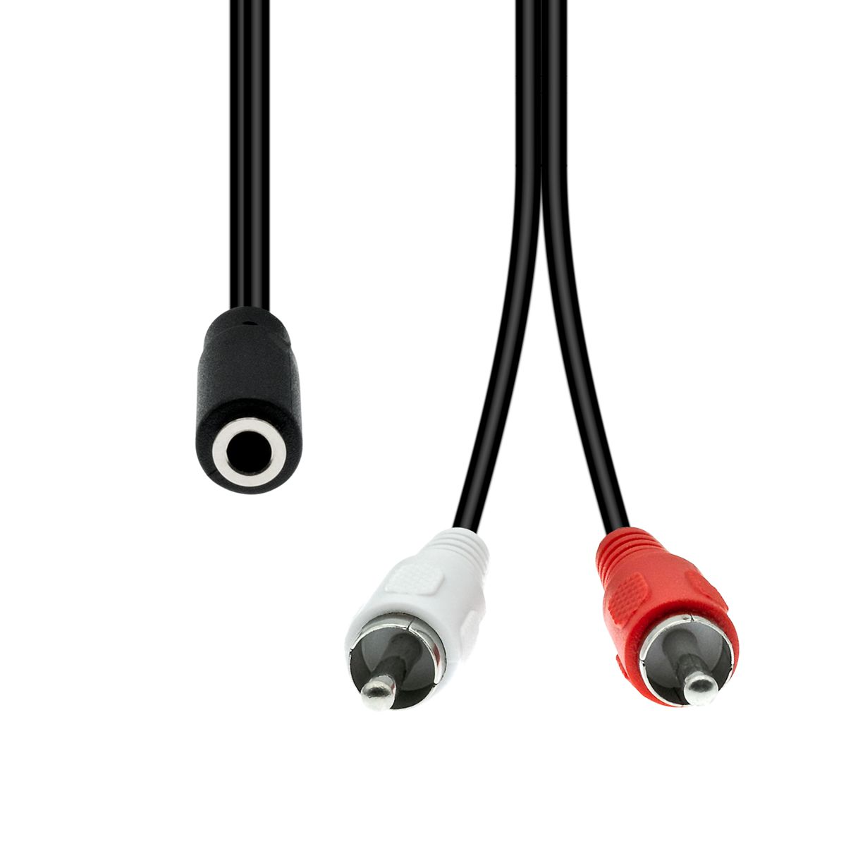 Кабель 3-Pin на 2 x RCA F-M 