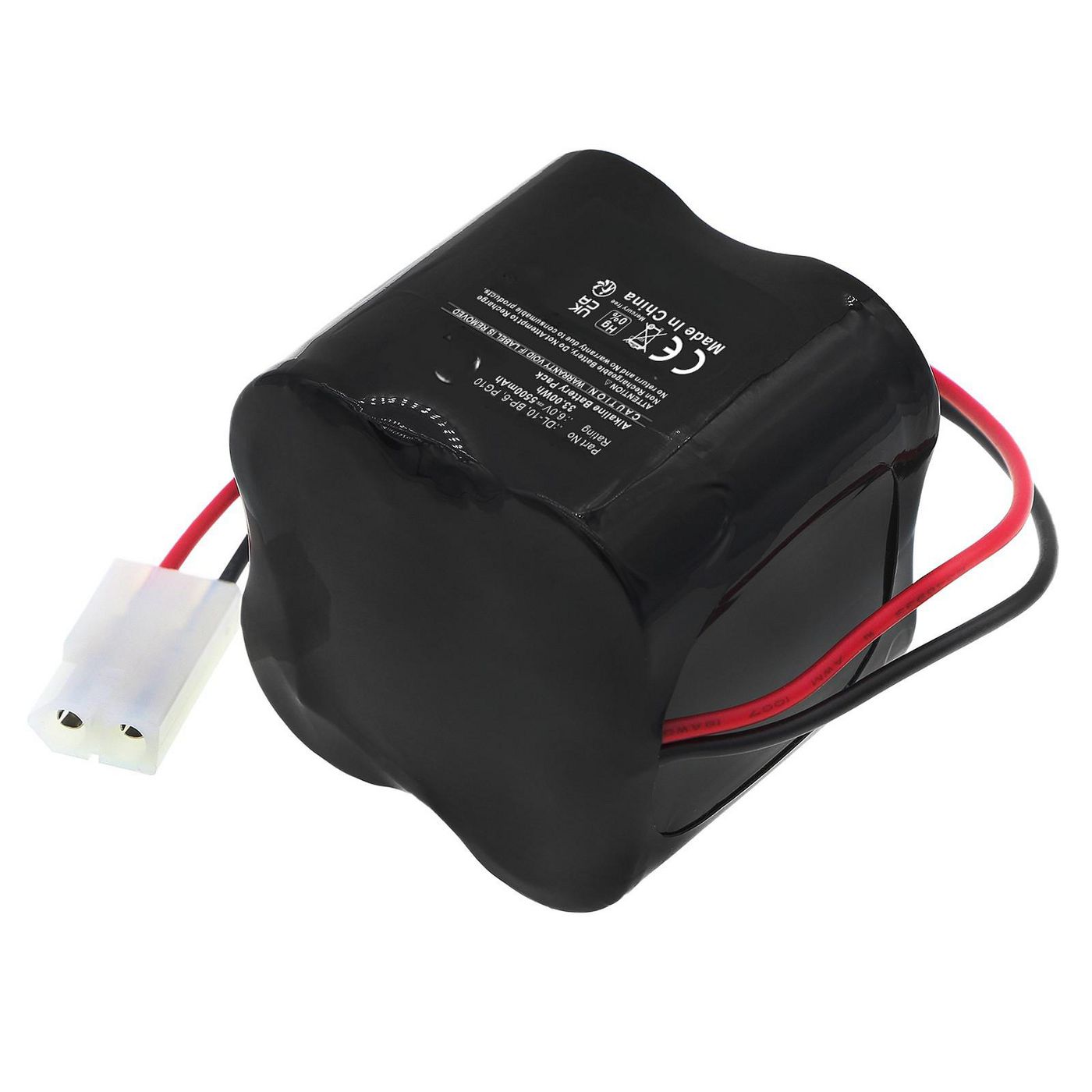 Battery 33.00Wh Alkaline 6.0V 