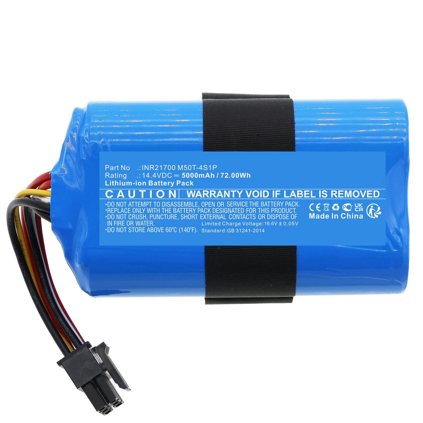Battery 72.00Wh Li-ion 14.4V 