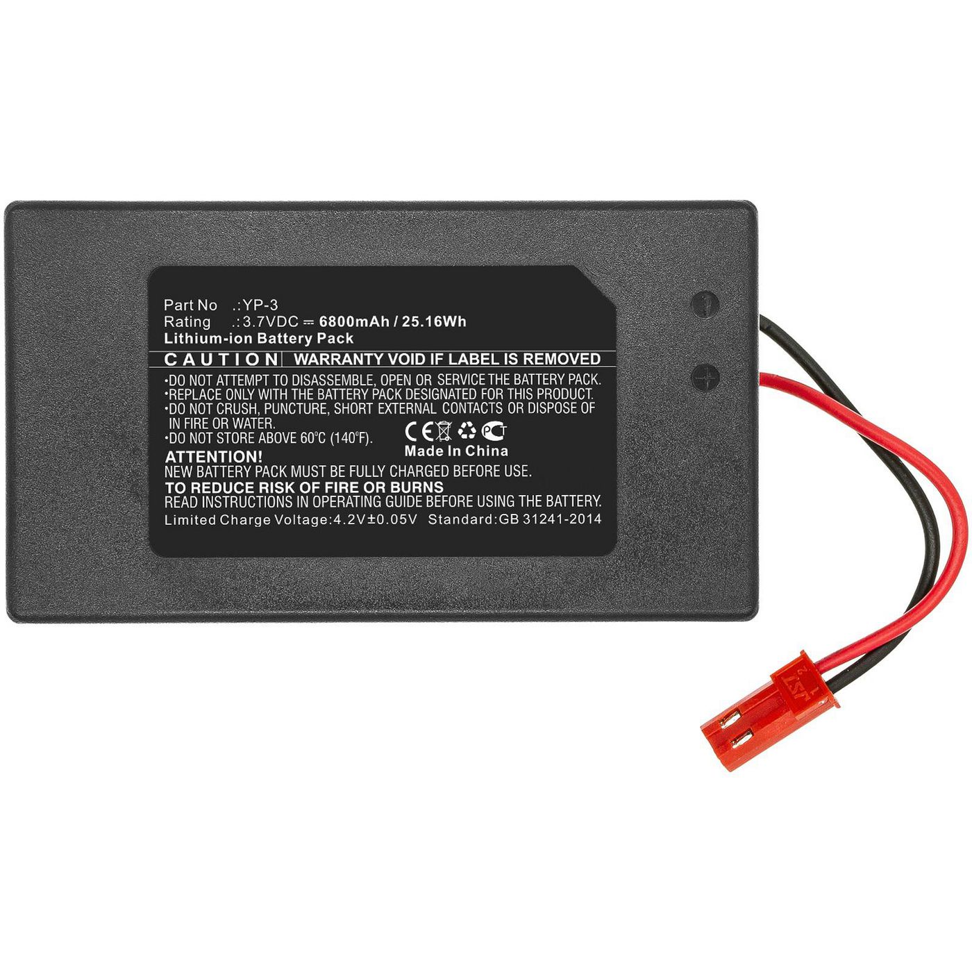 Battery 25.16Wh Li-ion 3.7V 