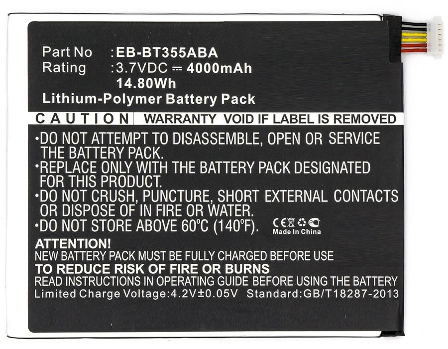 Battery for Tablet and eBook