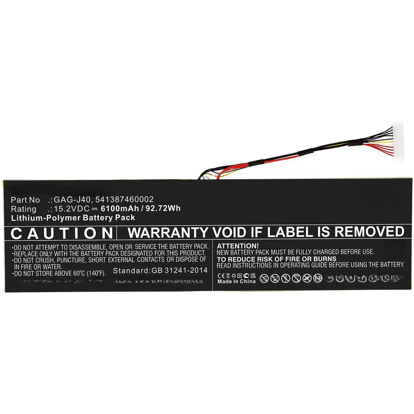 Laptop Battery for Notebook 