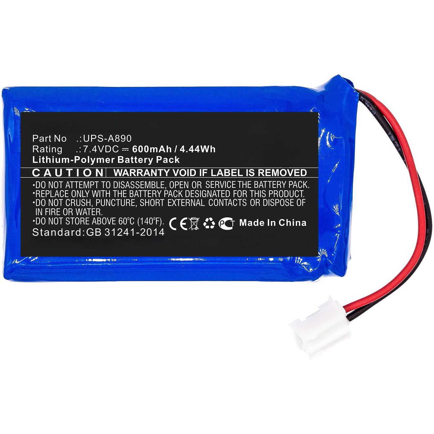 Battery 4.44Wh Li-Polymer 