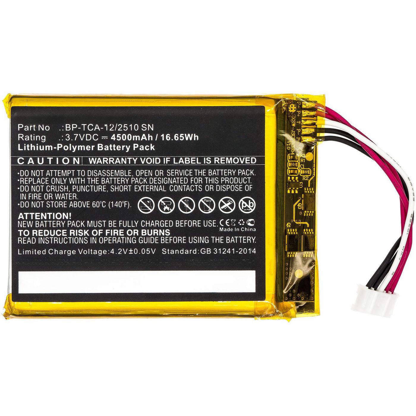 Battery 16.65Wh Li-Polymer 