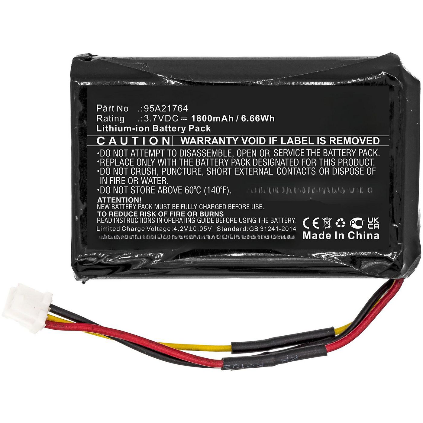 Battery 6.66Wh Li-ion 3.7V 