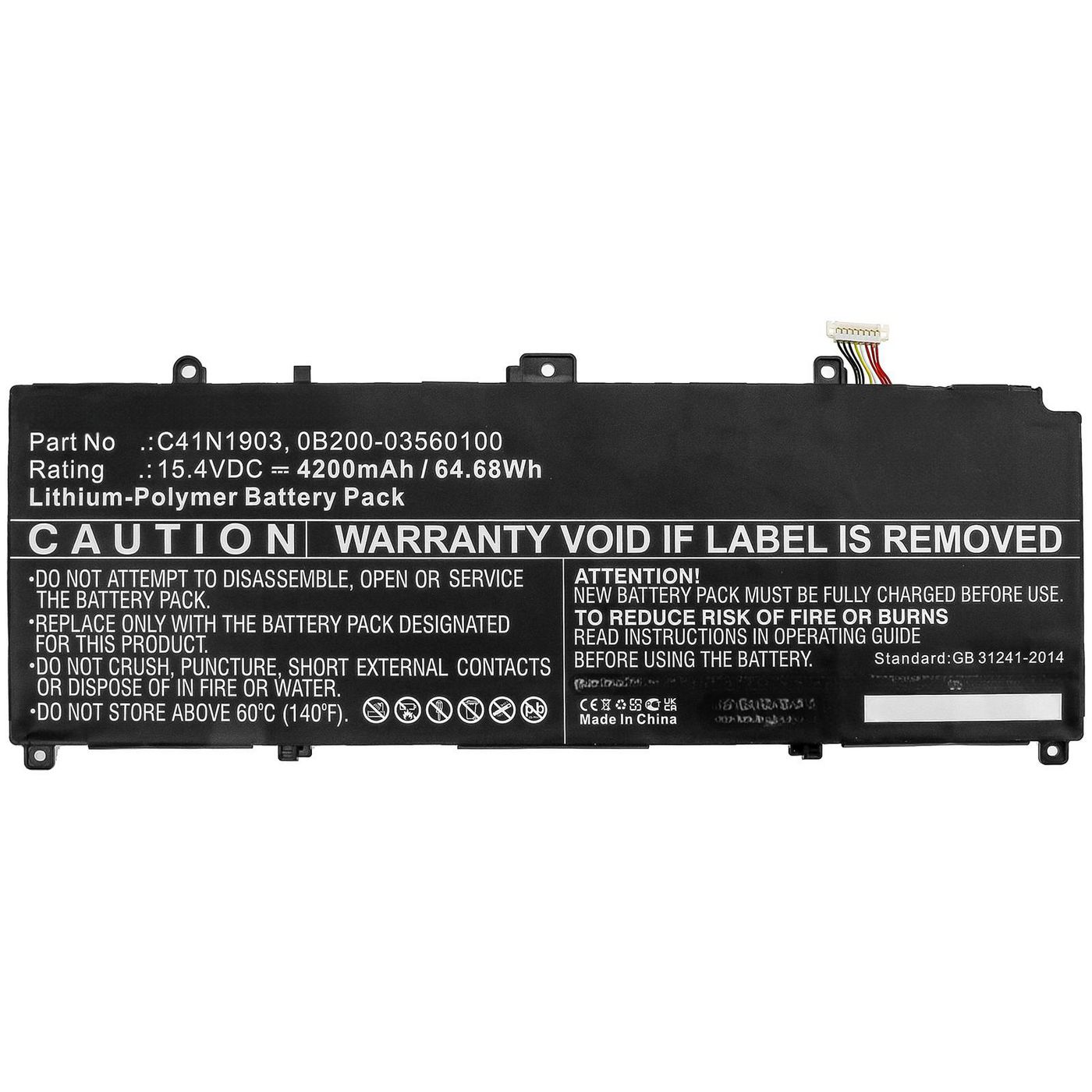 Laptop Battery for Asus 