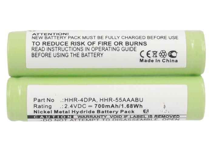 Battery 1.68Wh Ni-Mh 2.4V 