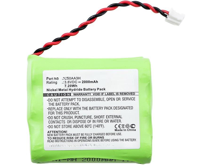 Battery 7.20Wh Ni-Mh 3.6V 