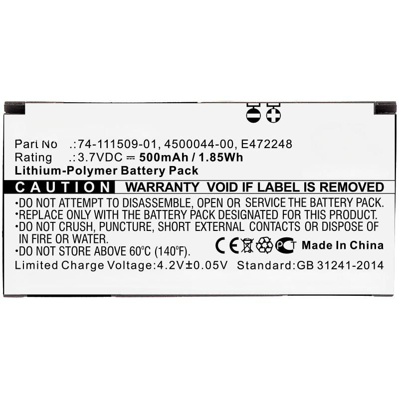 Battery 1.85Wh Li-Pol 3.7V 
