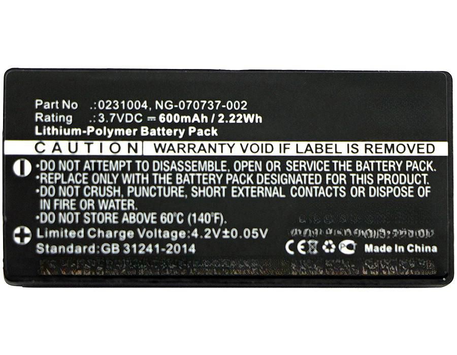 Battery 2.22Wh Li-Pol 3.7V