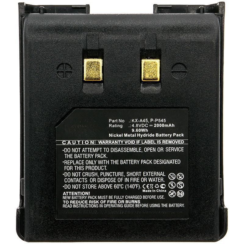 Battery 9.60Wh Ni-Mh 4.8V 