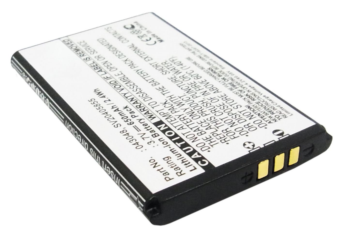 Battery 2.41Wh Li-ion 3.7V 