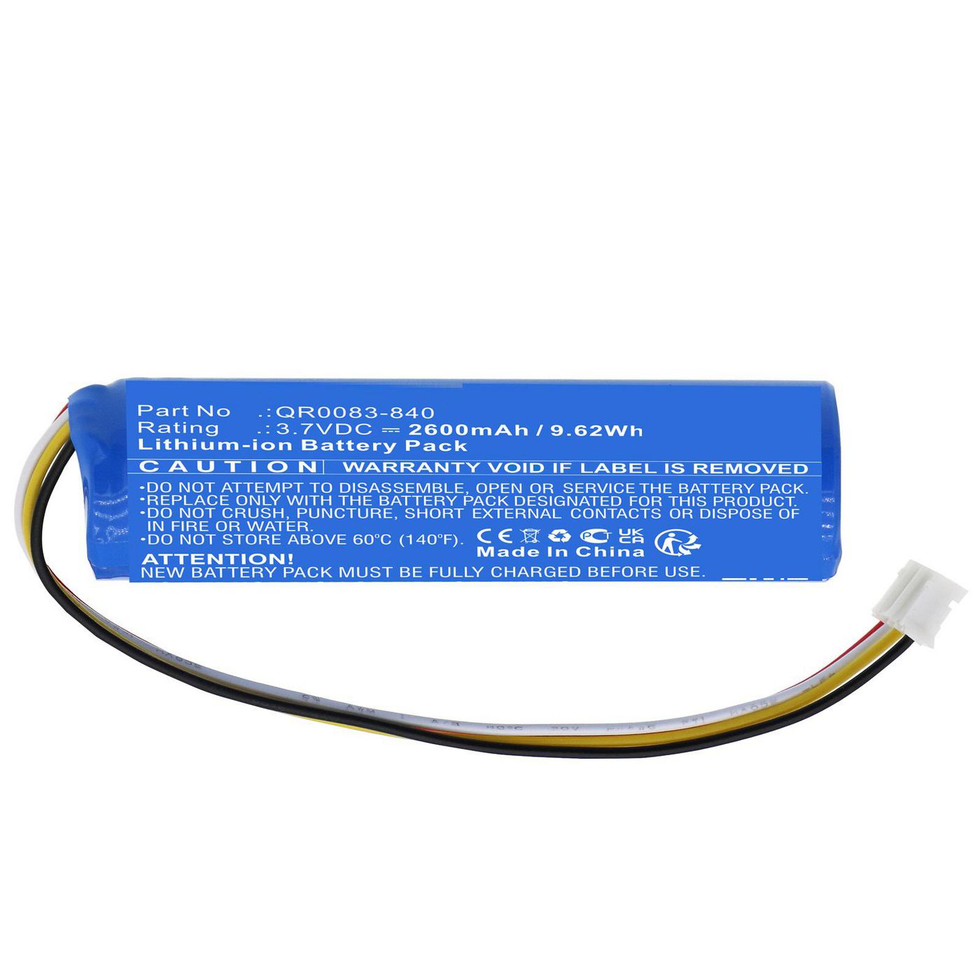 Battery 9.62Wh Li-ion 3.7V 